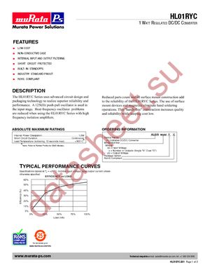 HL01R12D12YC datasheet  